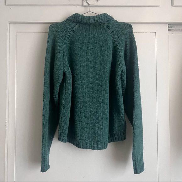 James Street Co Morgan Duel Zip Cardigan in Harbor Blue - Picture 6 of 6